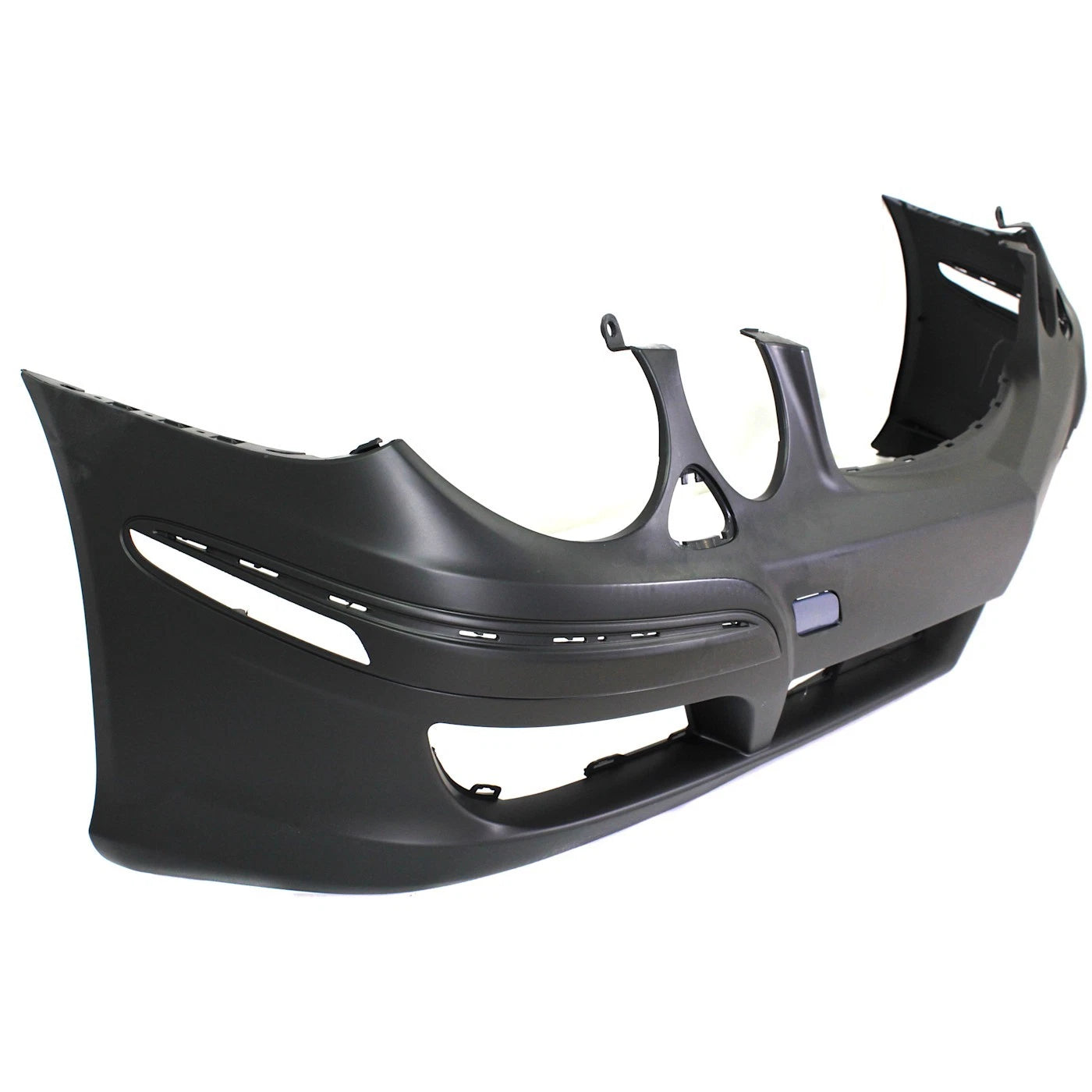 Primed Front Bumper Cover 2118802440 MB1000270 Replacement For Mercedes Benz E350 E320 2007 2008 2009 with Headlight Washer Holes