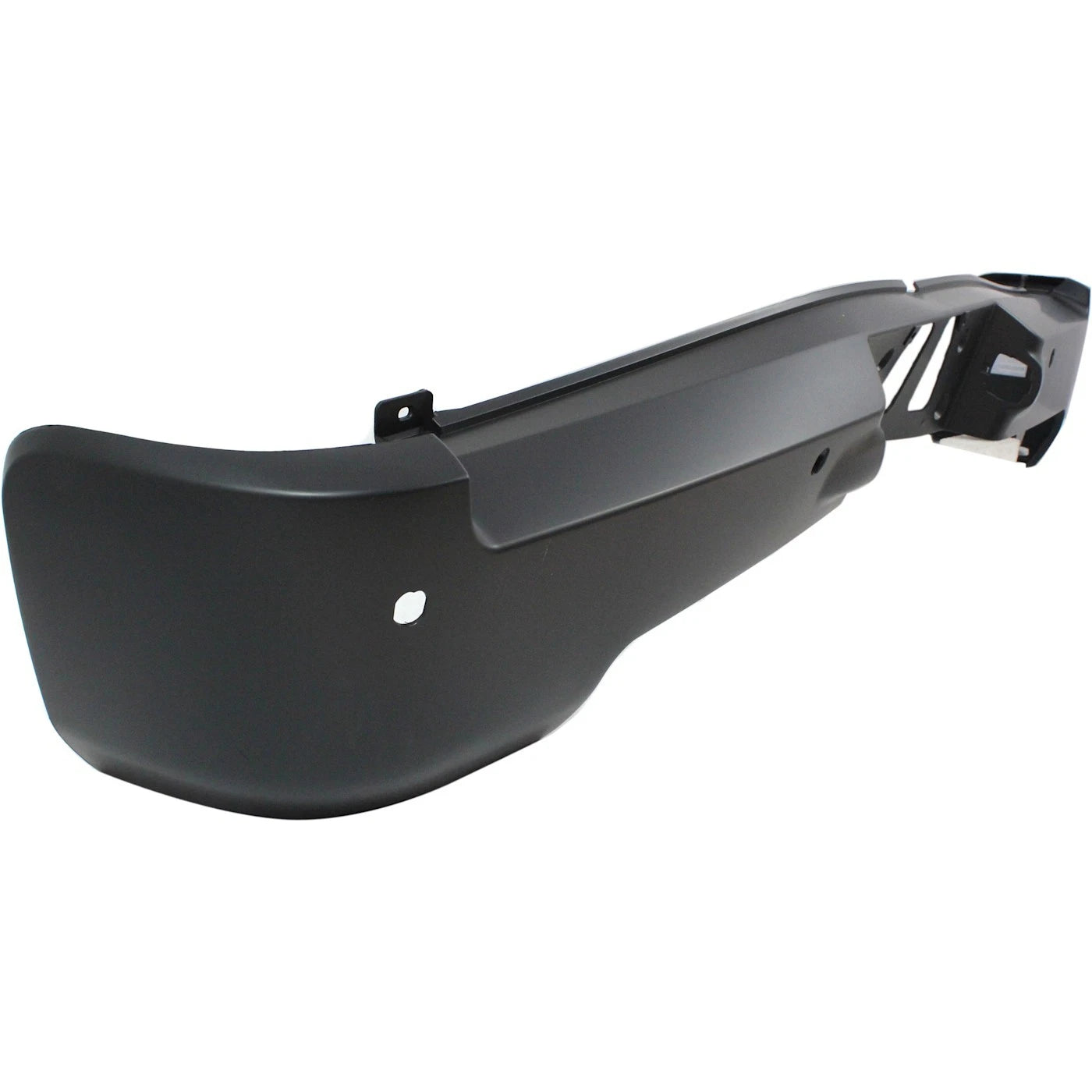 Primed Rear Bumper Cover 521590C904 TO1100257 Replacement For Toyota Tundra 2007 2008 2009 2010 2011 2012 2013 with Park Sensor Holes Primed