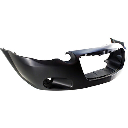 Primed Front Bumper Cover 4805896AB CH1000404 Replacement For Chrysler Sebring 2004 2005 Sedan Replacement For Dodge Stratus 2006 with Fog Lamp Holes Primed