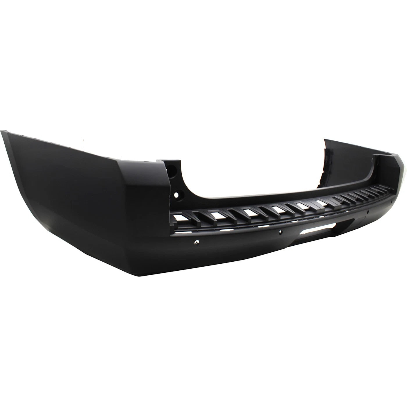 Primed Rear Bumper Cover Fascia 23324499 GM1100943 Replacement For Chevy Suburban 2015 2016 with Parking Aid Sensor Holes Primed
