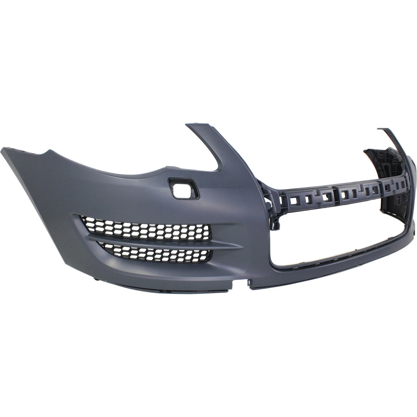 Primed Bumper Cover 7L6807217AQGRU VW1000170 Replacement For Volkswagen Touareg 2008 2009 2010 Front with Headlamp Washer Hole Primed