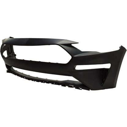 Primed Primed Bumper Cover Fascia Front JR3Z17D957DAPTM FO1000746 Replacement For Ford Mustang 2018 2019 2020 2021 2022 2023