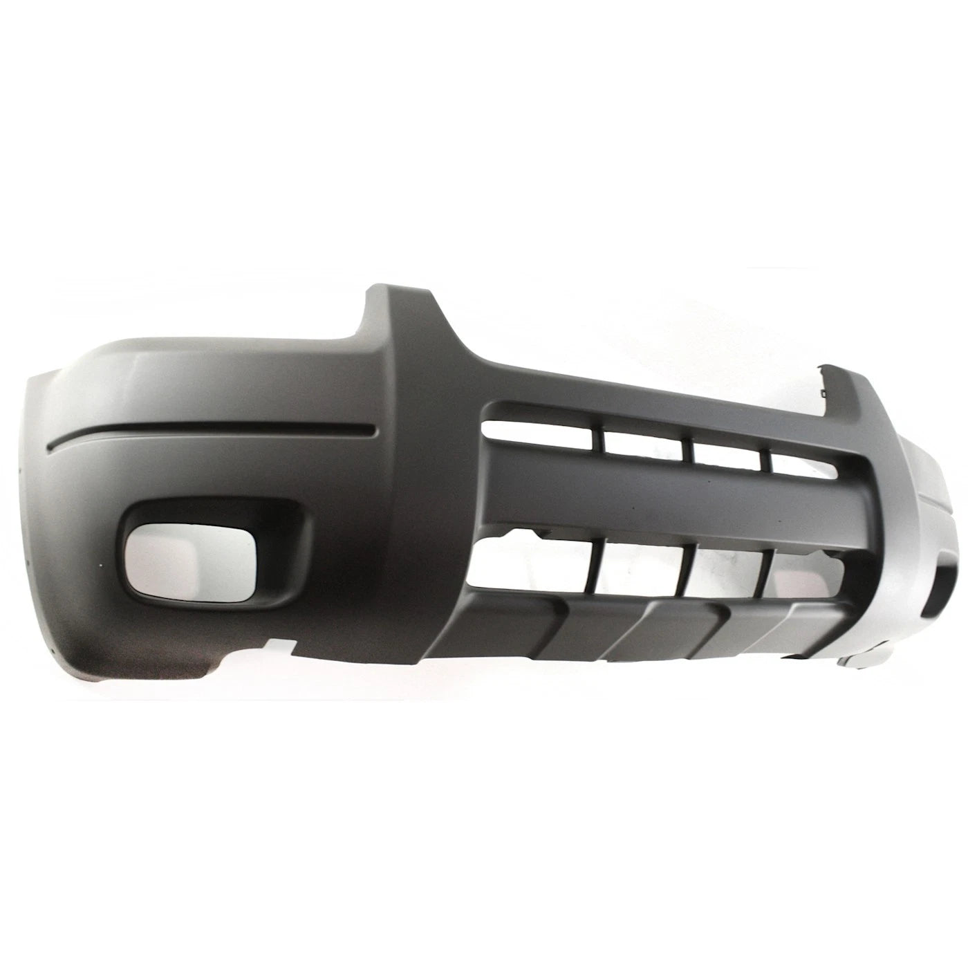 Textured Front Bumper Cover YL8Z17D957MAA FO1000474 Replacement For Ford Escape 2001 2002 2003 2004 XLS/XLT Titanium with Fog Lgt/Mldg Holes Textured