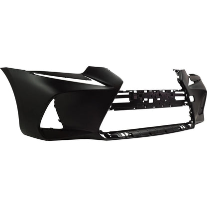 Primed Bumper Cover Fascia Front 521195E950 LX1000364 Replacement For Lexus IS300 IS350 2018 2019 2020 Primed