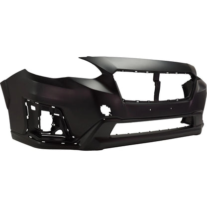 Primed Bumper Cover Fascia Front 57704FL010 SU1000187 Replacement For Subaru Crosstrek 2018 2019 2020 Primed