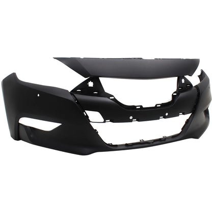 Primed Front Bumper Cover Replacement For Nissan Maxima 2016 2017 2018 Primed 620224RB1H