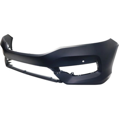 Primed Front Bumper Cover 71100T2FA70ZZ HO1000303 Replacement For Honda Accord 2016 2017 Sedan Primed
