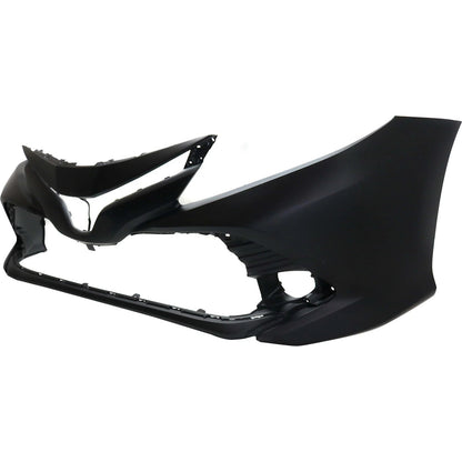 Primed Bumper Cover Fascia Front Replacement For Toyota Camry 2018 2019 2020 521190X936