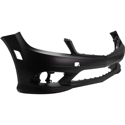 Primed Front Bumper Cover Primed 204885392560 MB1000296 Replacement For Mercedes Benz C300 C350 2008 2009 2010 2011 with AMG Styling