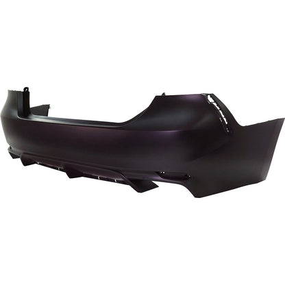 Primed Bumper Cover Fascia Rear 521590X915 TO1100335 Replacement For Toyota Camry 2018 2019 2020 2021 2022 2023 2024 Primed