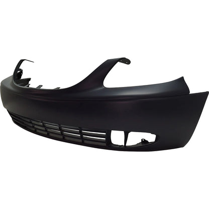 Primed Bumper Cover Fascia Front 5018610AA CH1000319 Replacement For Chrysler Town & Country 2001 2002 2003 2004 Primed