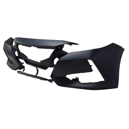 Primed Bumper Cover Fascia Front 620226LB1J NI1000331 Replacement For Nissan Sentra 2020 2021 2022 2023 Primed