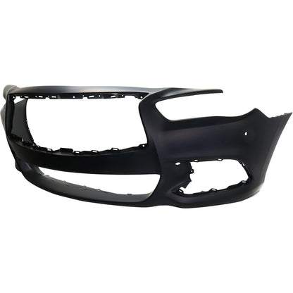 Primed Front Bumper Cover IN1000274 620229NC1H Replacement For Infiniti QX60 2016 2017 2018 2019 2020 Primed