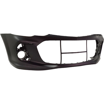 Primed Front Bumper Cover Fascia 42525595 GM1000A24 Replacement For Chevrolet Sonic 2017 2018 2019 2020 Primed