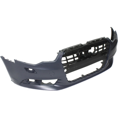 Primed Bumper Cover Fascia Front 4G0807065GRU AU1000207 Replacement For Audi A6 Quattro 2012 2013 2014 2015 Primed