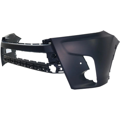Primed Bumper Cover Fascia Front Upper 521190E938 TO1000428 Replacement For Toyota Highlander 2017 2018 2019 Primed