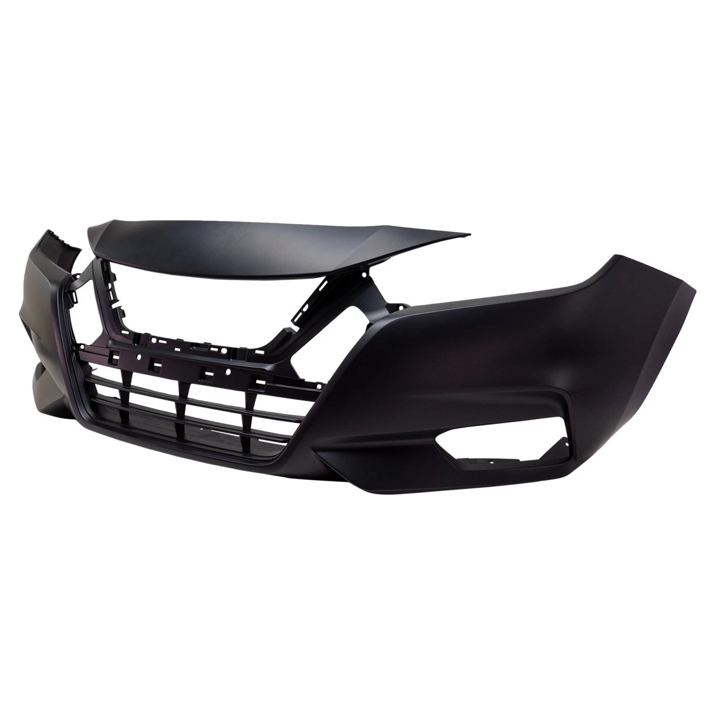 Primed Bump Cover 620225EE0J NI1000333 Replacement For Nissan Versa 2020 2021 2022 Front Primed