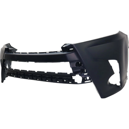 Primed Bumper Cover Fascia Front Upper TO1000427 521190E937 Replacement For Toyota Highlander 2017 2018 2019 Primered