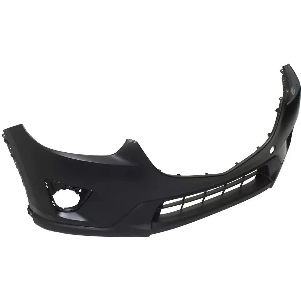 Front Upper Primed Lower Textured Bumper Cover Replacement For Mazda CX-5 2013 2014 2015 2016 KD45500319U