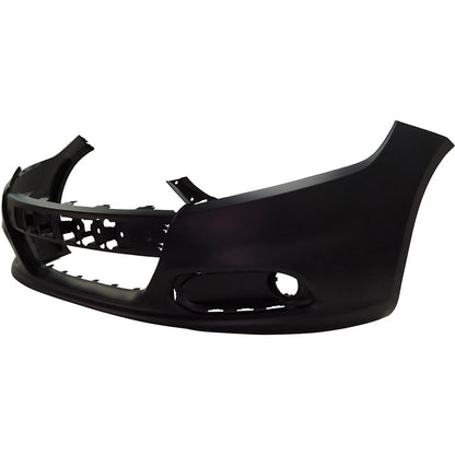 Primed Bumper Cover Fascia Front CH1000A29 1TS71TZZAF Replacement For Dodge Dart 2013 2014 2015 2016 Primed