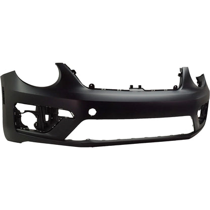 Primed Primed Bumper Cover Fascia Front 5C5807217ANGRU VW1000215 Replacement For VW Beetle 2013 2014 2015 2016 2017 2018 2019