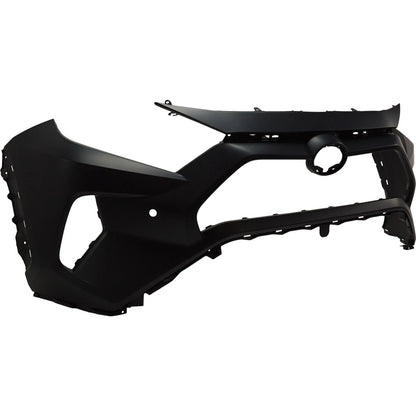 Primed Bumper Cover Fascia Front 521190R920 TO1000450 Replacement For Toyota RAV4 2019 2020 2021 2022 2023 2024 2025 Primed