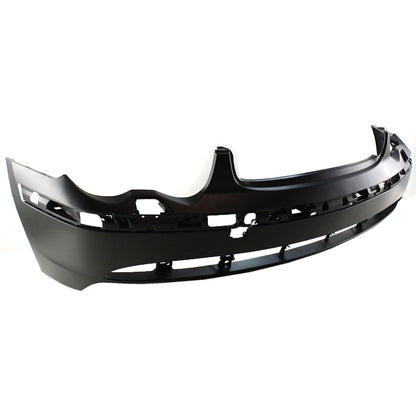 Primed Front Bumper Cover 51117042706 BM1000147 Replacement For BMW 745Li 2002 2003 2004 2005 with Fog Lamp Holes Primed