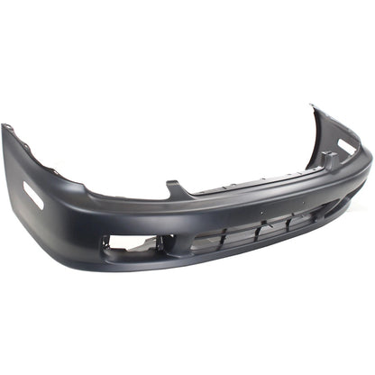 Primed Front Bumper Cover 04711S30A90ZZ HO1000176 Replacement For Honda Prelude 1997 1998 1999 2000 2001 Primed with Side Marker Holes