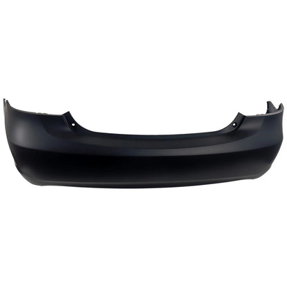 Primed Rear Bumper Cover 5215952929 TO1100249 Replacement For Toyota Yaris 2007 2008 2009 2010 2011 2012 Sedan Primed