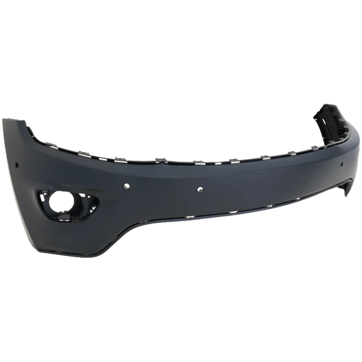 Primed Front Upper Bumper Cover 68214172AA CH1014109 Replacement For Jeep Grand Cherokee 2014 2015 with Fog Lamp Holes Primed