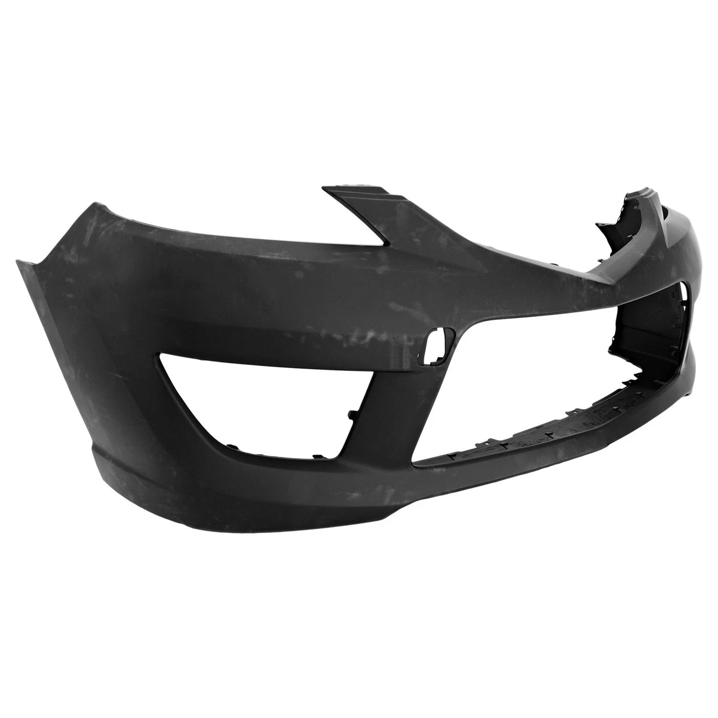 Primed Front Bumper Cover C2Y15003XABB MA1000221 Replacement For Mazda 5 2008 2009 2010 with Fog Lamp Holes Primed