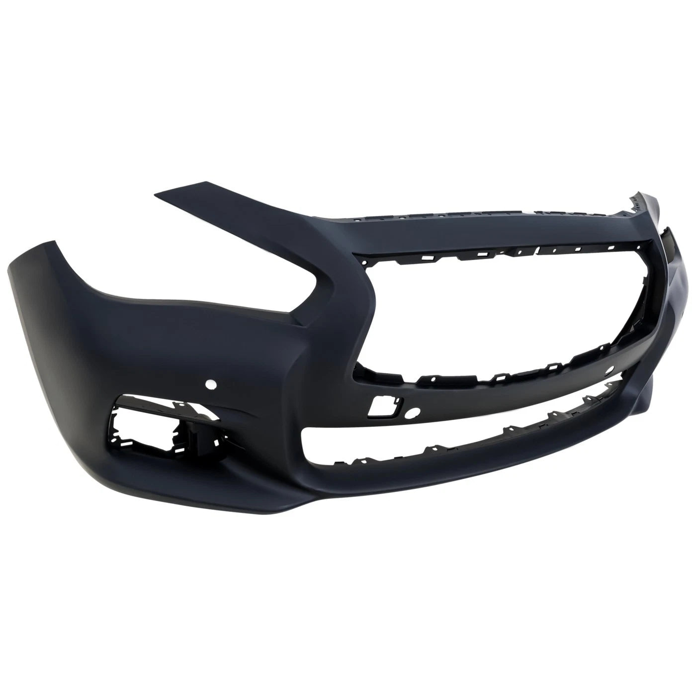 Primed Front Bumper Cover Primed 620224HC0H IN1000257 Replacement For Infiniti Q50 2014 2015 2016 2017