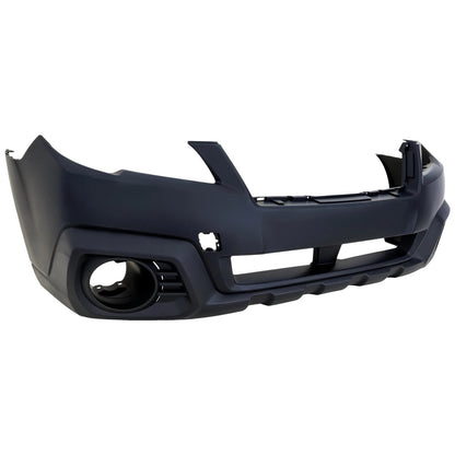 Primed Front Bumper Cover 57704AJ12A SU1000169 Replacement For Subaru Outback 2013 2014 Upper Primed Lower Textured