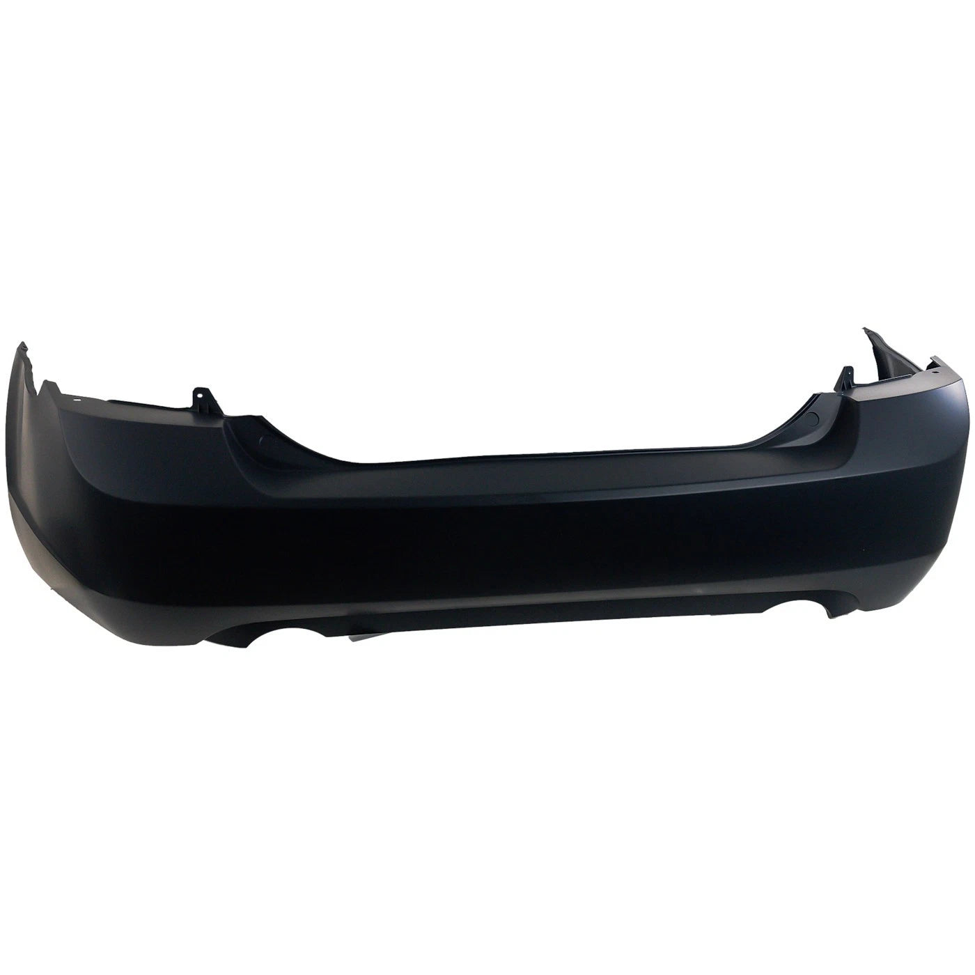 Primed Rear Bumper Cover 8E5Z17K835HAPTM FO1100593 Replacement For Ford Fusion 2006 2007 2008 2009 with Dual Exhaust Holes Primed