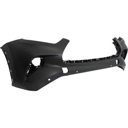 Primed Bumper Cover 521190E951 TO1000463 Replacement For Toyota Highlander 2020 2021 2022 2023 Front Primed