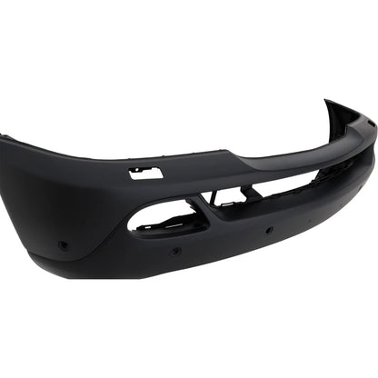 Primed Primed Bumper Cover 1638804870 MB1000165 Replacement For Mercedes Benz ML320 2001-2003 Replacement For ML350 2003-2005 Replacement For ML500 2002-2005 With Washer & Sensor Holes Front