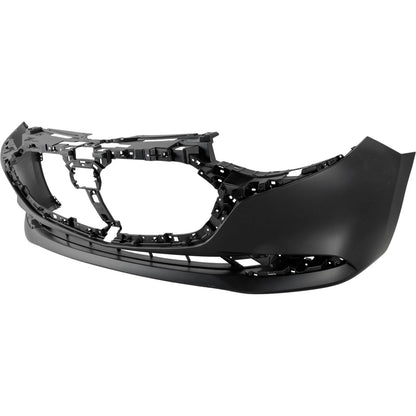 Primed Bumper Cover Fascia Front Primed BDTS50031EBB MA1000254 Replacement For Mazda 3 2019 2020 2021 2022 2023 2024 2025 Mexico Built Models Sedan
