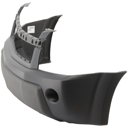 Primed Front Bumper Cover 12335874 GM1000726 Replacement For Chevy Equinox 2005 2006 with Fog Lamp Holes Primed
