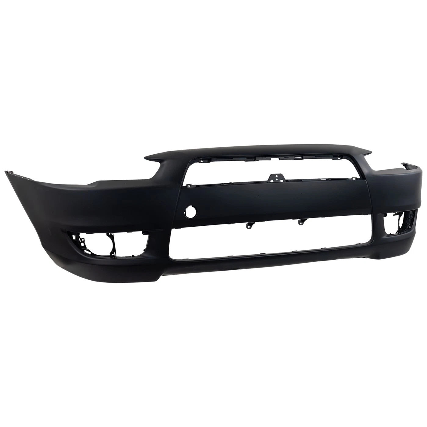 Primed Front Bumper Cover 6400D172 MI1000324 Replacement For Mitsubishi Lancer 2008 2009 2010 2011 2012 2013 2014 2015 Primed With Fog Light Holes