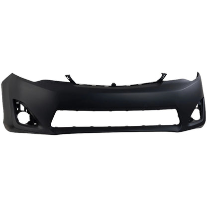 Primed Front Bumper Cover 5211906974 TO1000378 Replacement For Toyota Camry 2012 2013 2014 L LE XLE Hybrid Primed