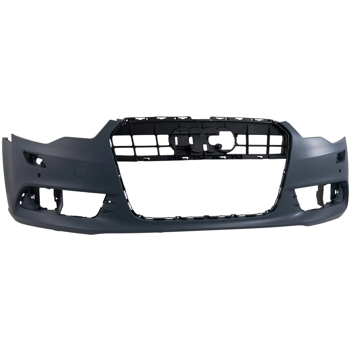 Primed Bumper Cover Fascia Front 4G0807065AGRU AU1000208 Replacement For Audi A6 Quattro 2012 2013 2014 2015 Primed
