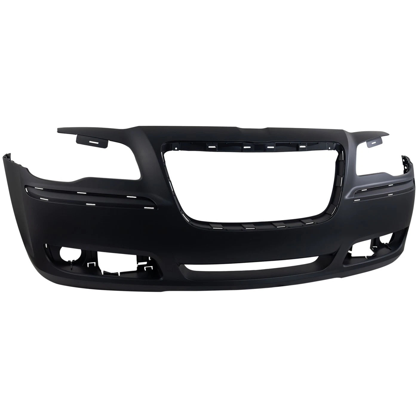 Primed Bumper Cover 68127938AE CH1000A00 Replacement For Chrysler 300 2011 2012 2013 2014 with Adaptive Cruise Control Front Primed