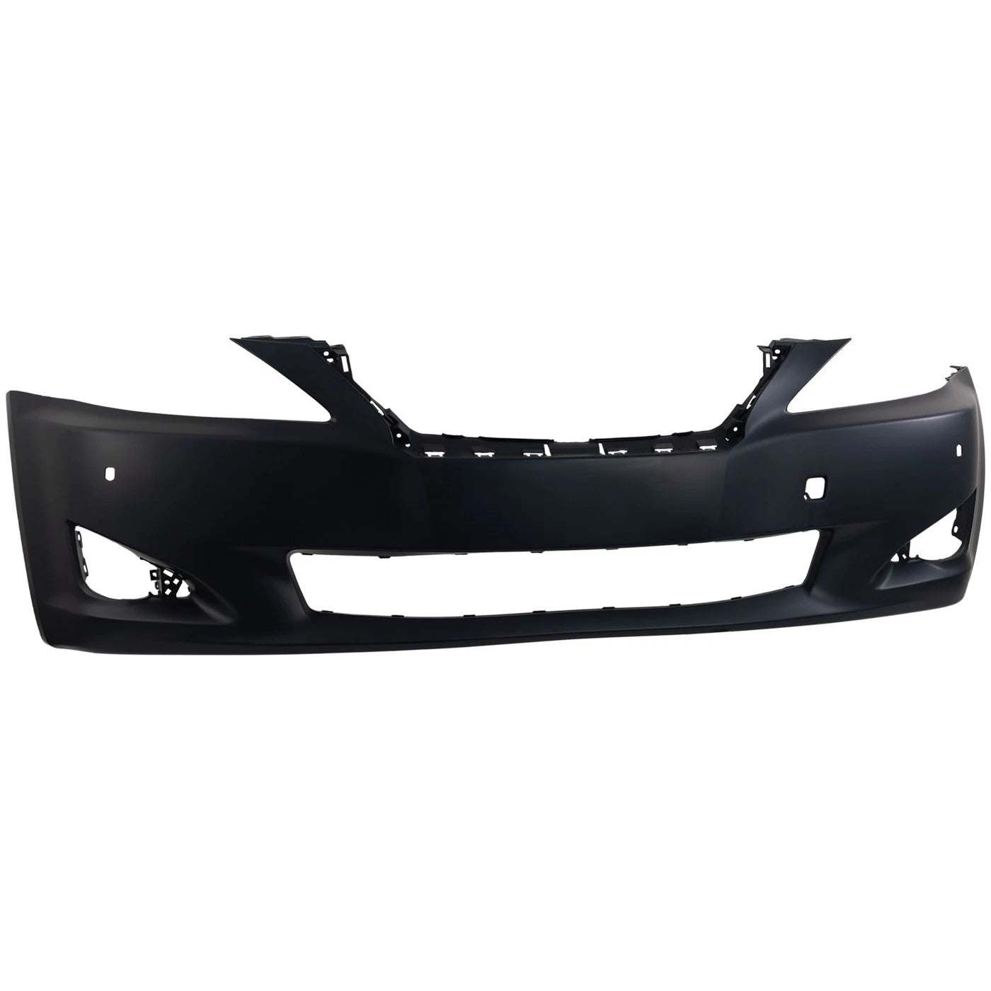 Primed Front Bumper Cover 5211953946 LX1000206 Replacement For Lexus IS250 IS350 2009 2010 with Fog Lamp Holes Primed