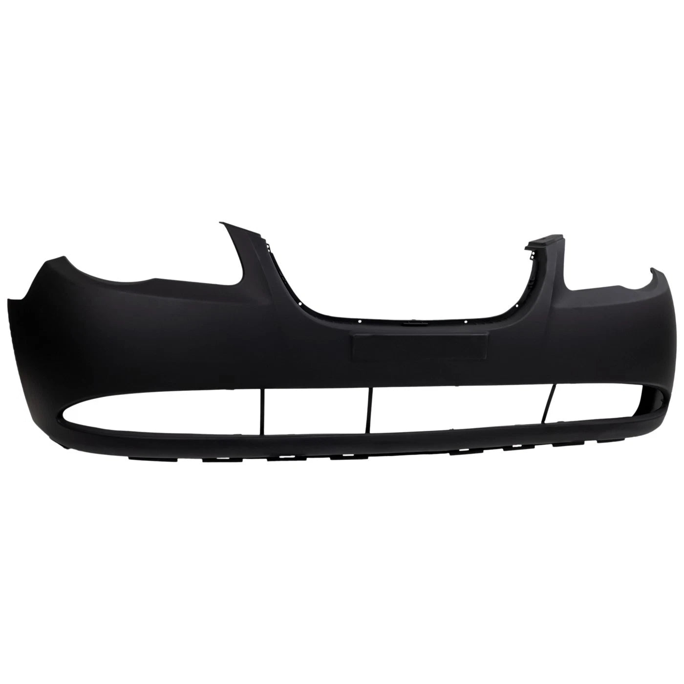Primed Front Bumper Cover 865112H000 HY1000167 Replacement For Hyundai Elantra 2007 2008 2009 2010 Sedan With Fog Lamp Holes Primed