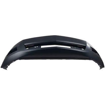 Primed Front Bumper Cover Primed AR3Z17D957AA FO1000652 Replacement For Ford Mustang 2010 2011 2012 Base Model
