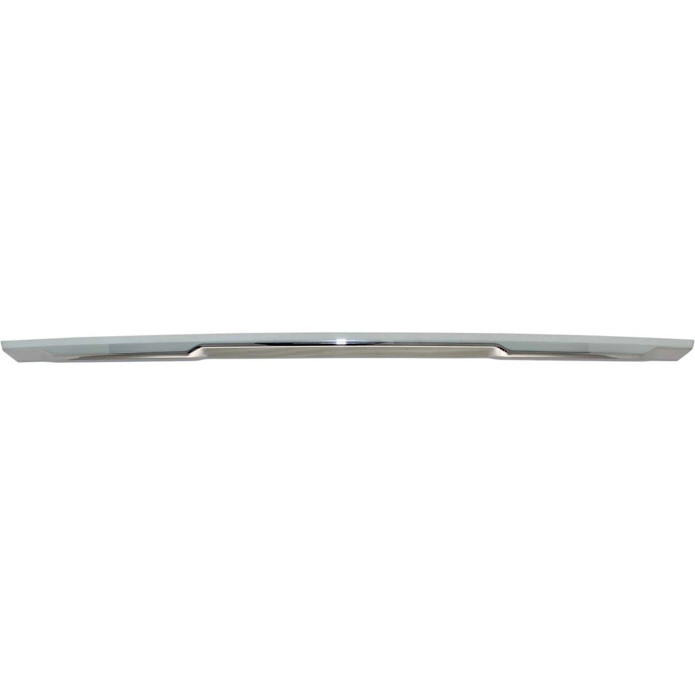 Primed Rear Upper Bumper Trim Cover Molding 850726FL1A NI1144107 Replacement For Nissan Rogue 2014 2015 2016 2017 2018 2019 2020 Chrome