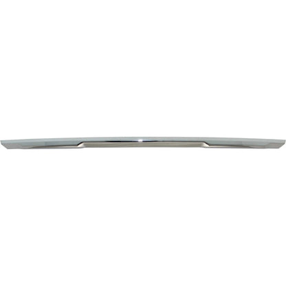 Primed Rear Upper Bumper Trim Cover Molding 850726FL1A NI1144107 Replacement For Nissan Rogue 2014 2015 2016 2017 2018 2019 2020 Chrome