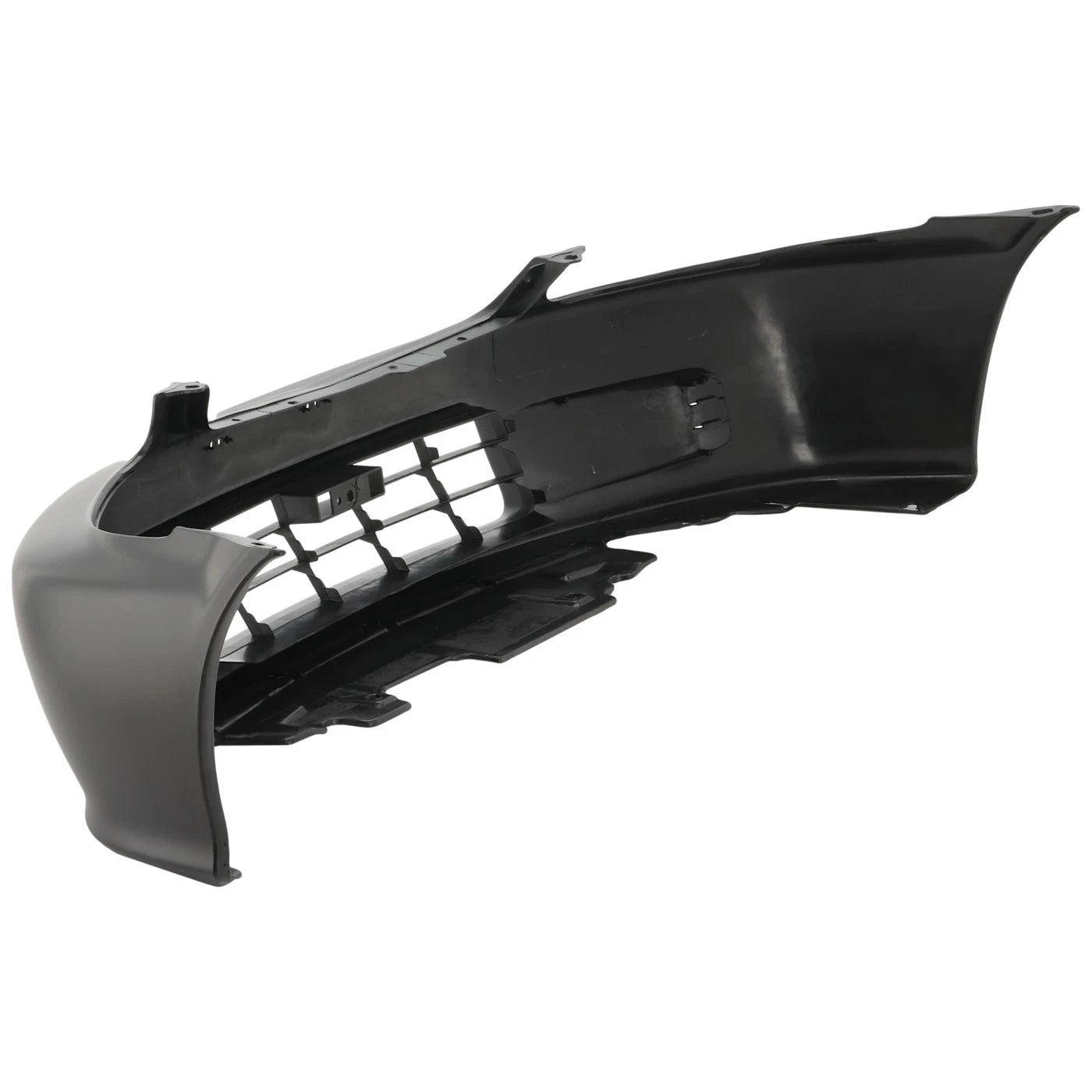 Primed Bumper Cover 04711S01A01ZZ HO1000184 Replacement For Honda Civic 1999 2000 Front Sedan With License Plate Provision Primed