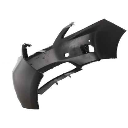 Primed Front Bumper Cover 521190E907 LX1000191 Replacement For Lexus RX350 2010 2011 2012 with Park Assist Sensor Holes Primed