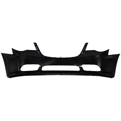 Primed Front Bumper Cover 68088967AA CH1000990 Replacement For Chrysler Town & Country 2011 2012 2013 2014 2015 2016 with Fog Lamp Holes Primed
